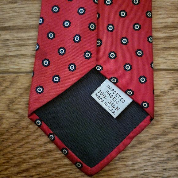 Vintage Yves Saint Laurent Silk Neck Tie - Picture 6 of 7